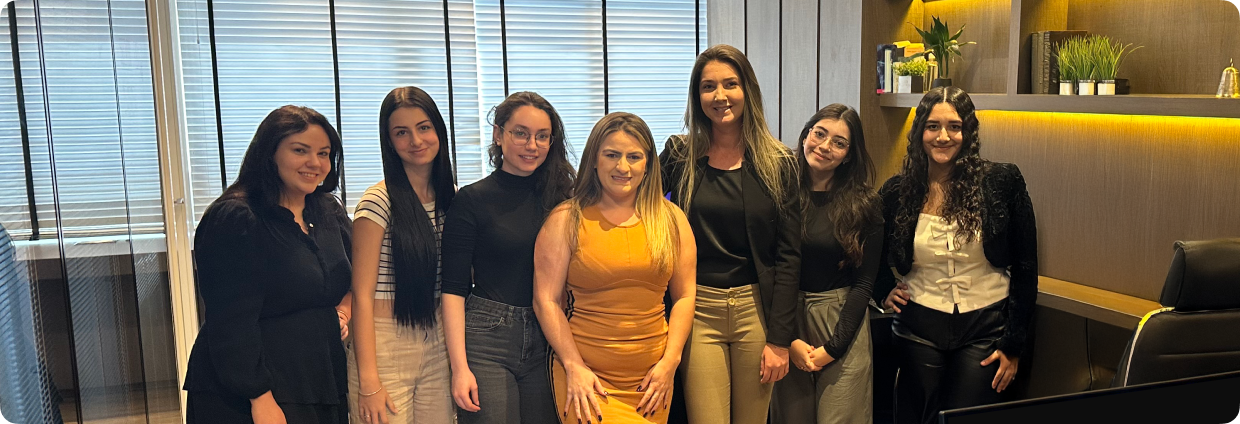 Fotografia da equipe